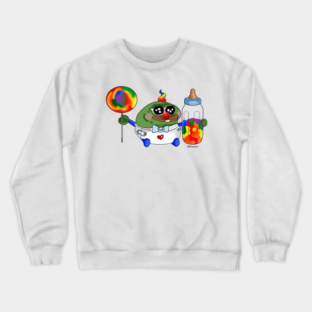 Baby Clown (Honk Honkler) Crewneck Sweatshirt by FrenArt